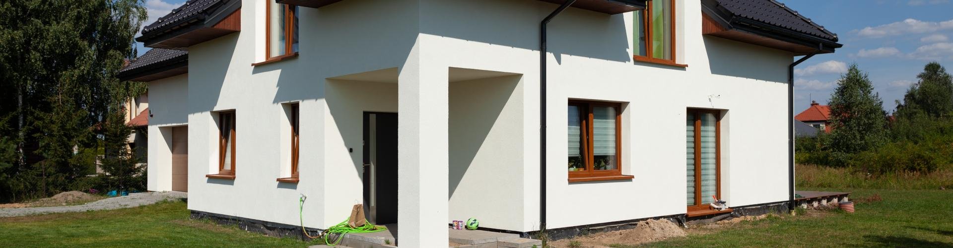 Budynek ogrzewany akumulacyjnie