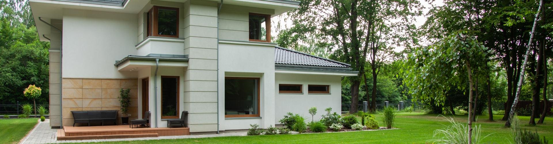 New-Hosue - Dom jednorodzinny z częścią usługową