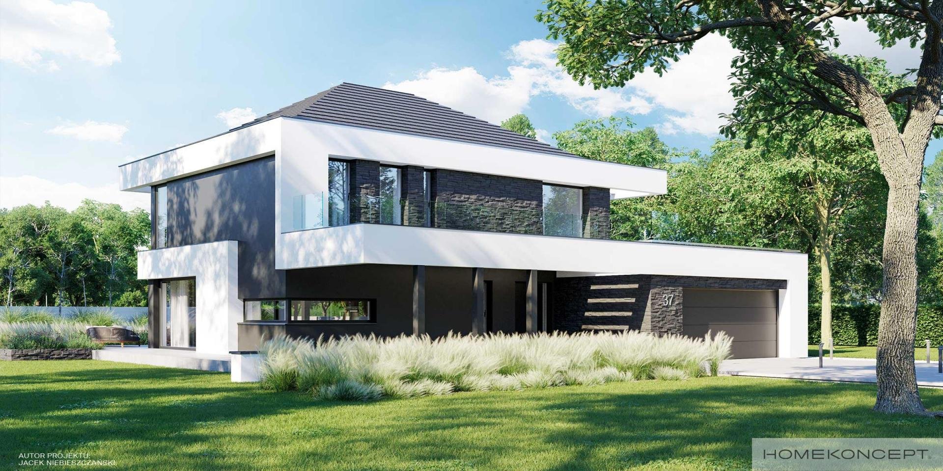 HomeKoncept 37 – realizacja projektu z firmą budowlaną New-House