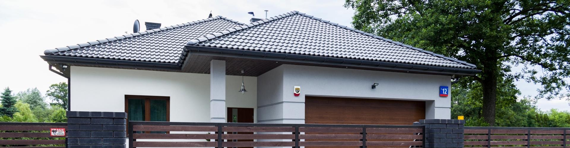 Projekt domu z garażem w piwnicy 