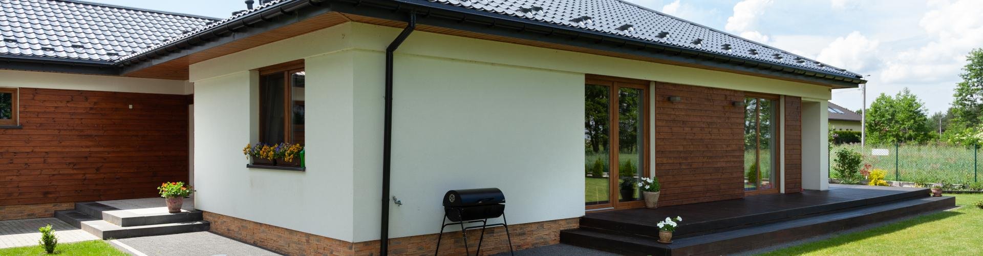 Strop drewniany w domu murowanym - New-House