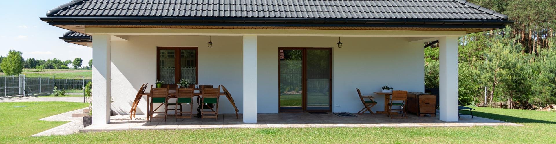 Projekt domu parterowego z garażem 