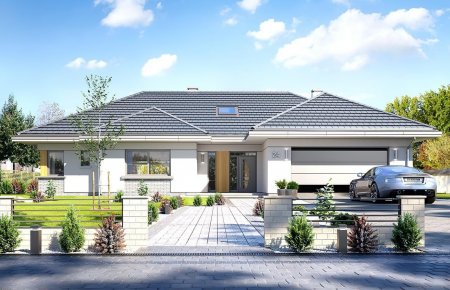 Willa parterowa - warianty popularnego projektu z New-House