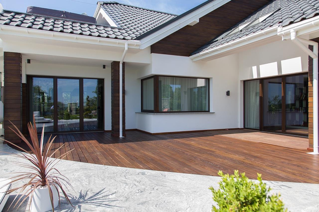 Duże okna w domu – New-House