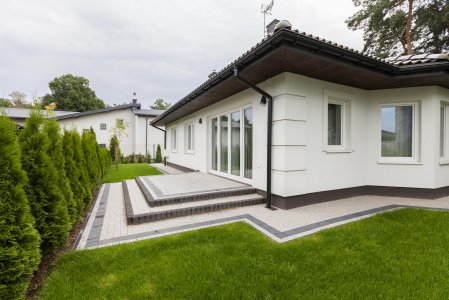 New-House - Odległość budynku od granicy działki