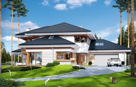 Projekty domów nowoczesnych. Top projektów do 500 metrów 