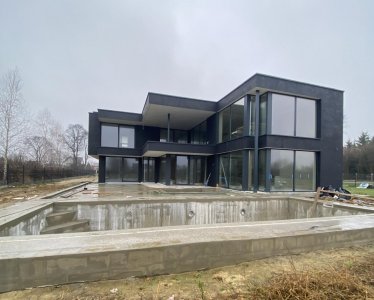 Projekt willa z basenem