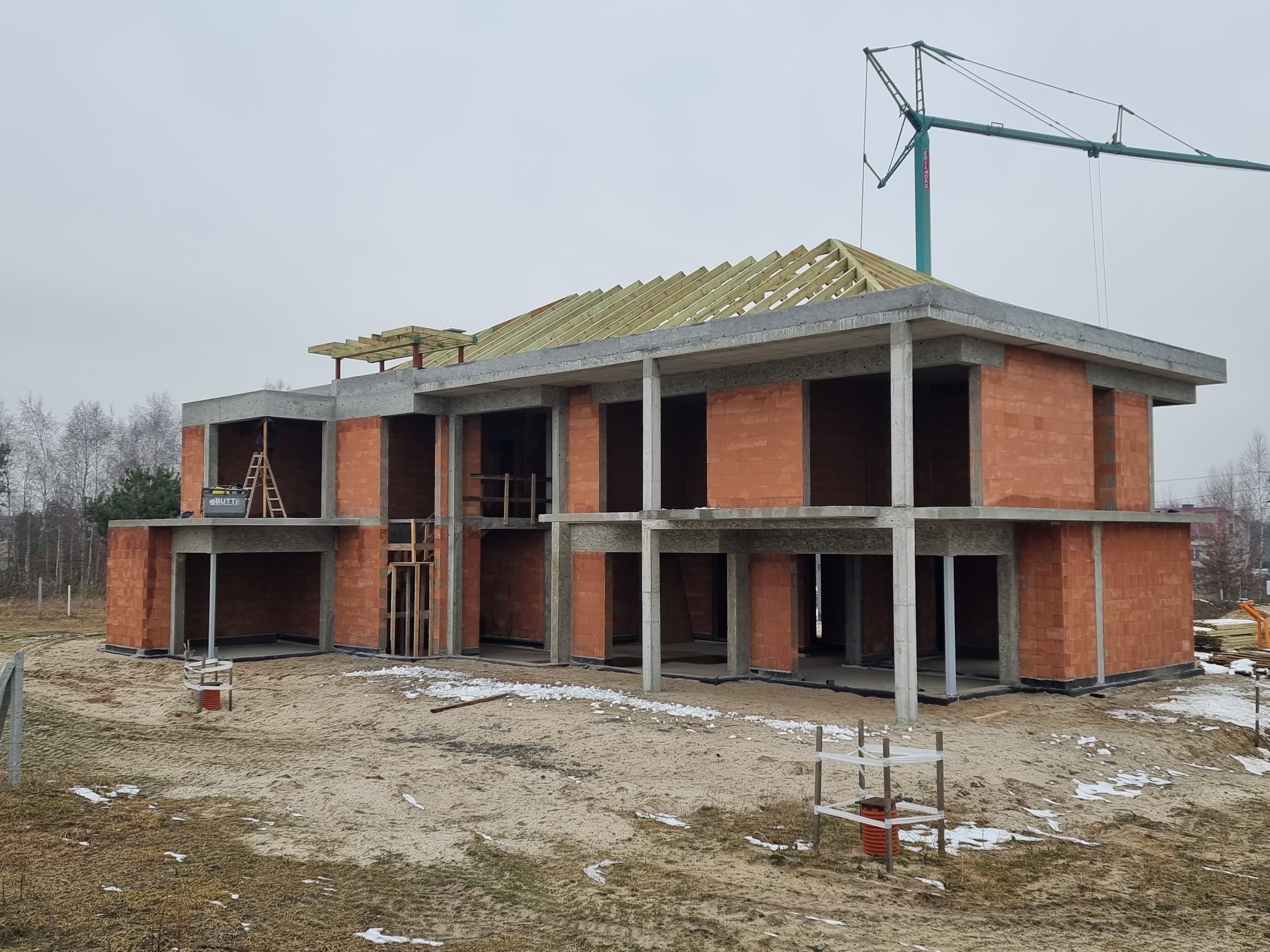 Budowa domu, stan surowy - realizacja New-House