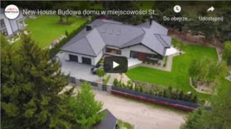 Budowa domu w miejscowości Strzeniówka pod Warszawą