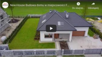 Budowa domu w miejscowości Falenty Nowe pod Warszawą