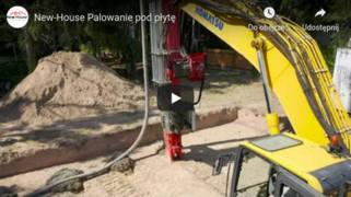 Palowanie pod płytę New House