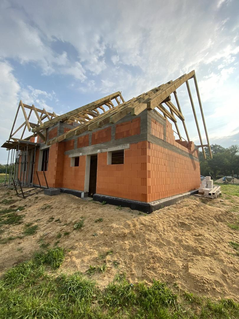 budowa Odrano k. Grodziska Maz.