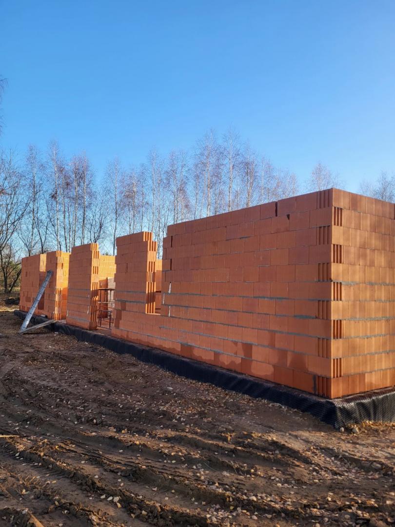 Budowa domu - ściany parteru