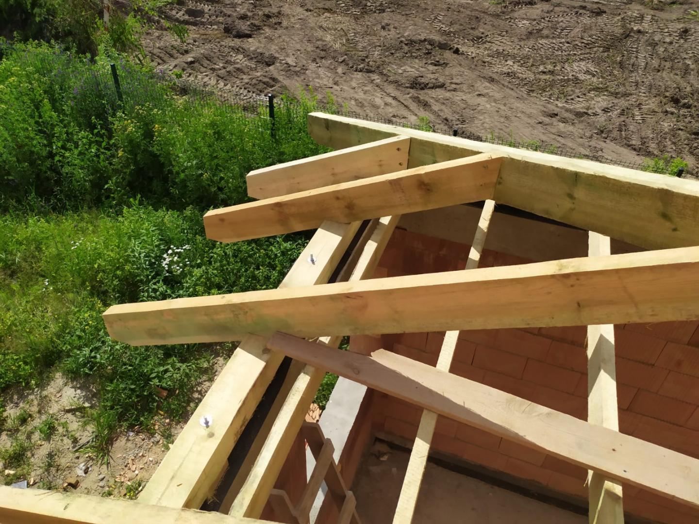 New-House - więźba dachowa