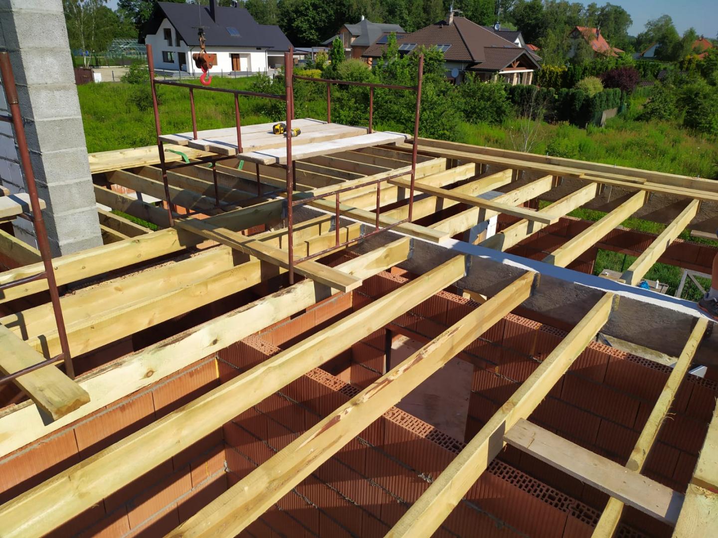 Strop drewniany - New-House