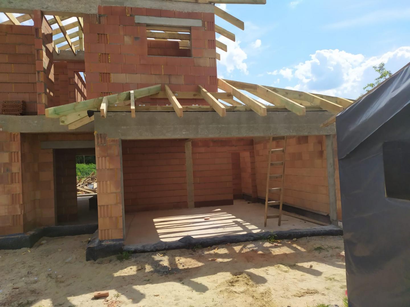 Więźba dachowa - projekt Kasjopea 7