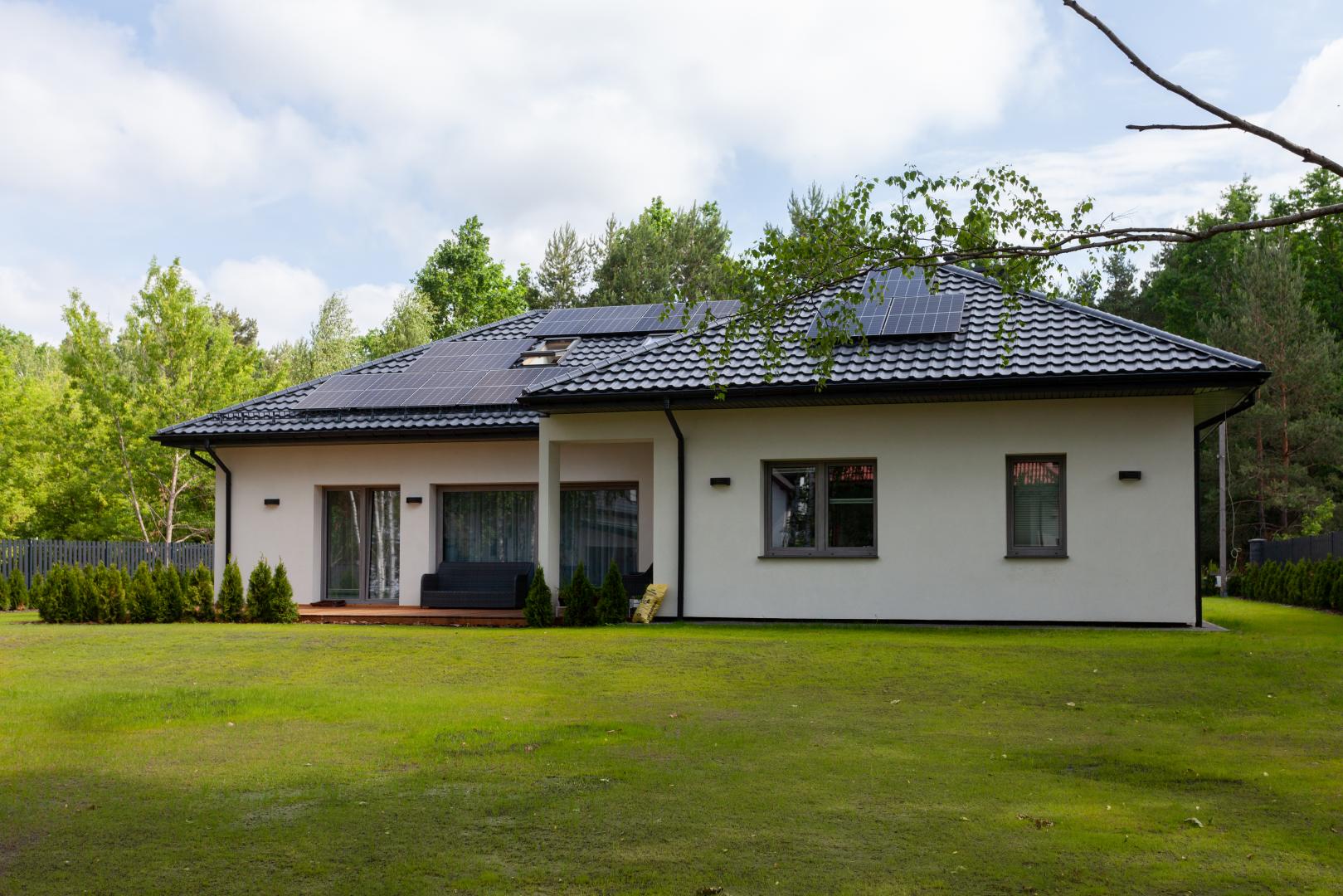 Budowa - projekt Willa Parterowa 2