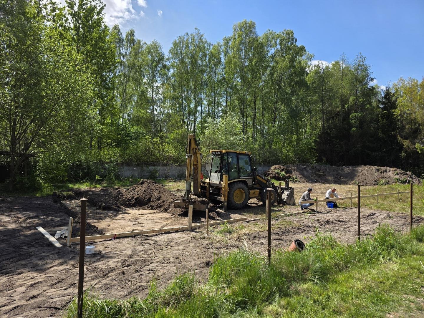 Korzeniówka - budowa domu