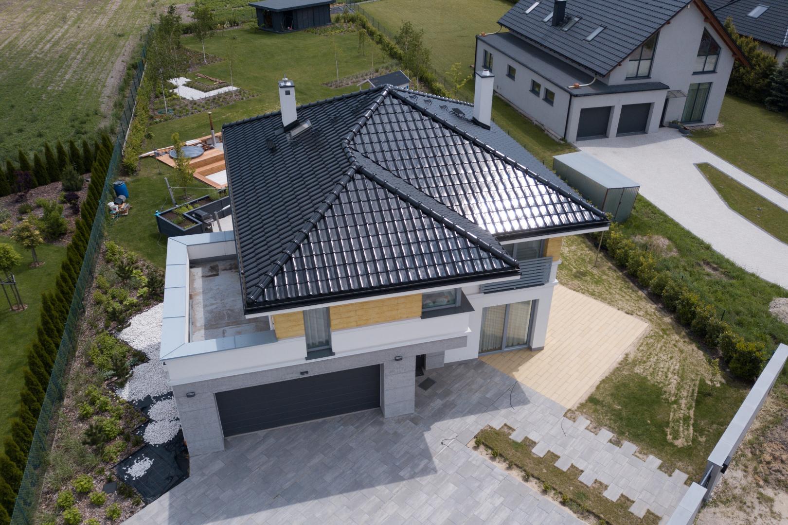 Budowa według projektu Tytan 4 (odbicie lustrzane) - New-House