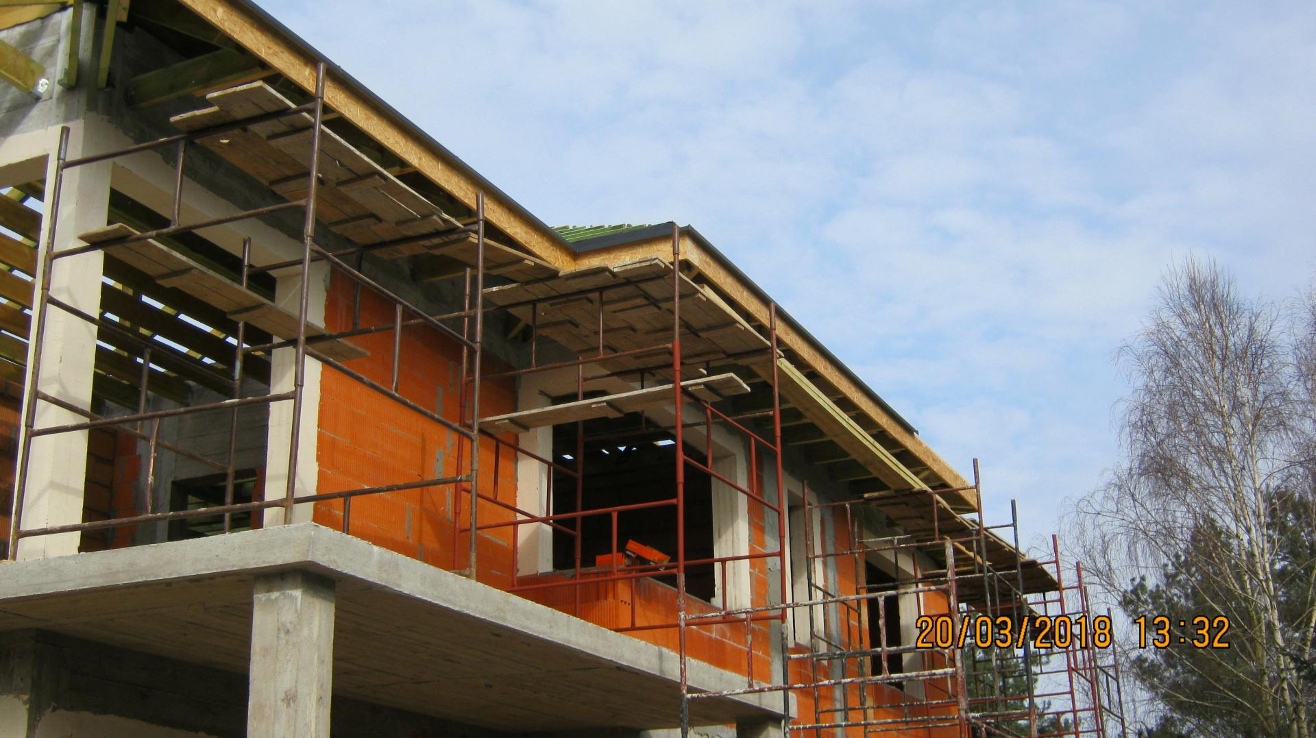 Budowa New-House - Riwiera 3 - stan surowy