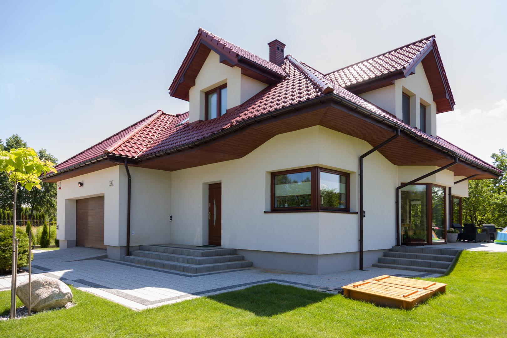 Realizacja- dom z poddaszem użytkowym