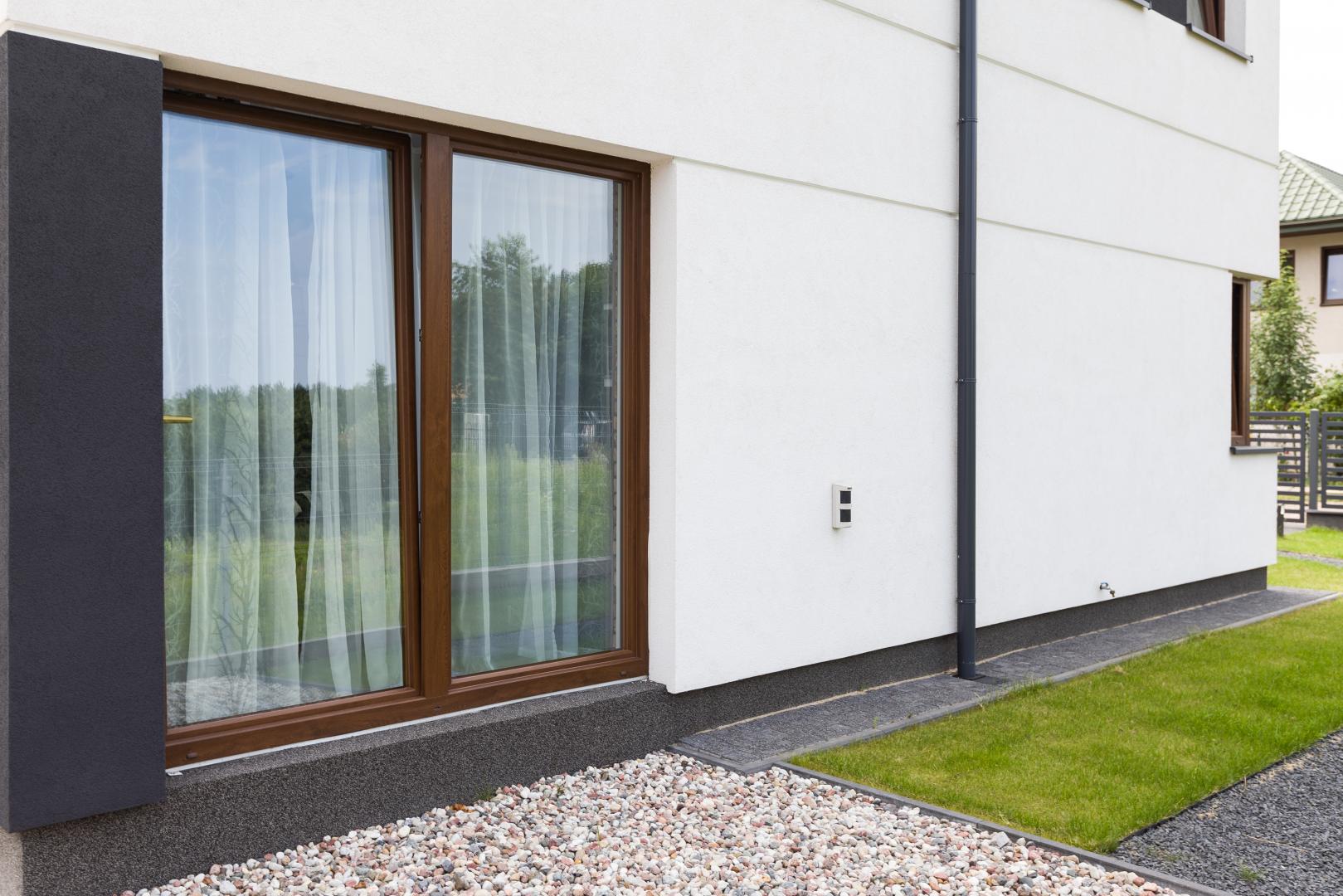 Okna - dom nowoczesny - New-House