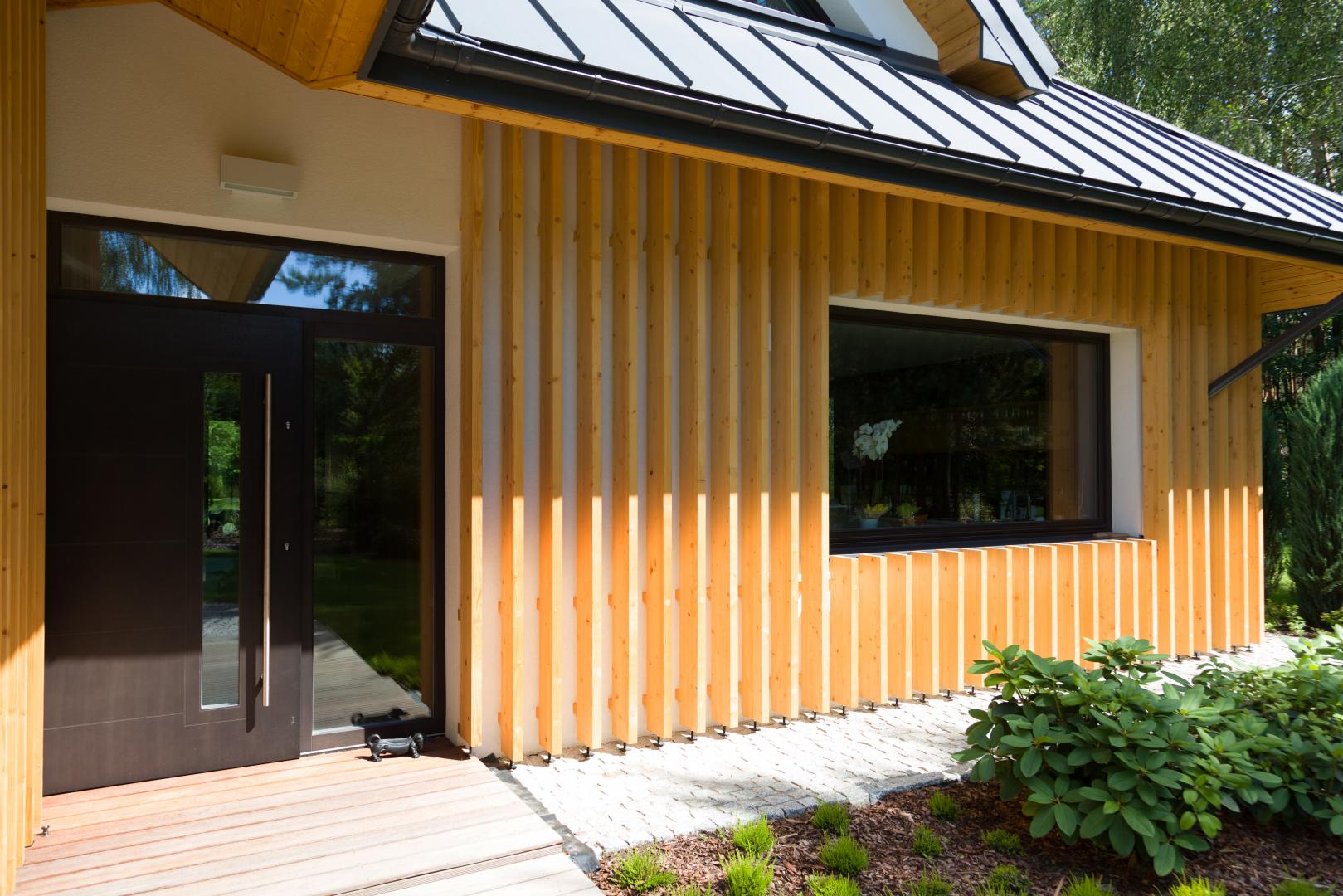 Wejście główne - realizacja New-House