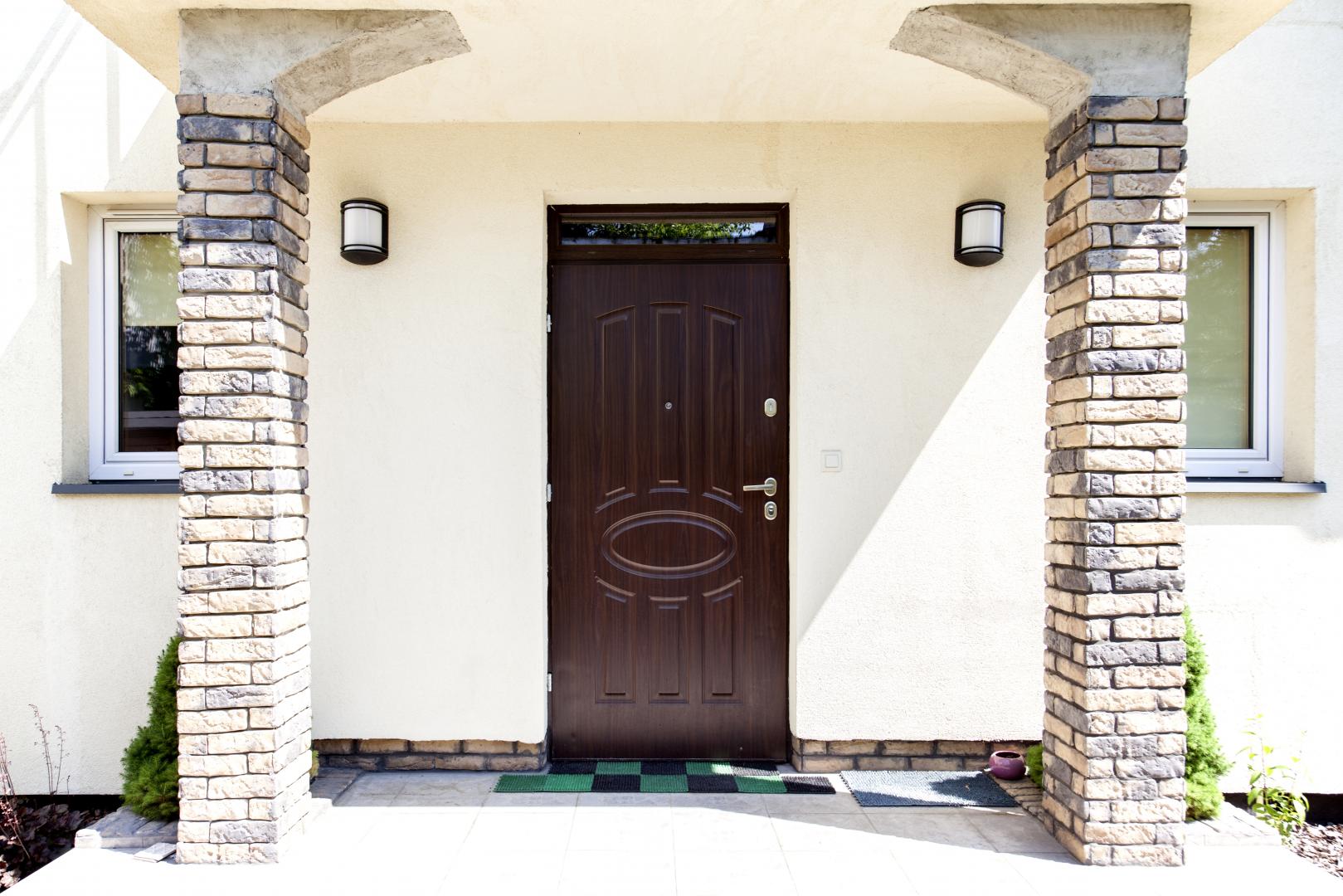 Wejście - dom jednorodzinny - New-House