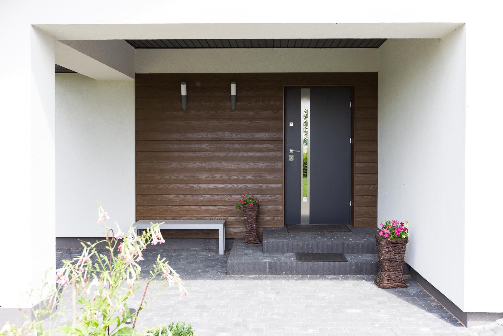 Wejście - dom parterowy