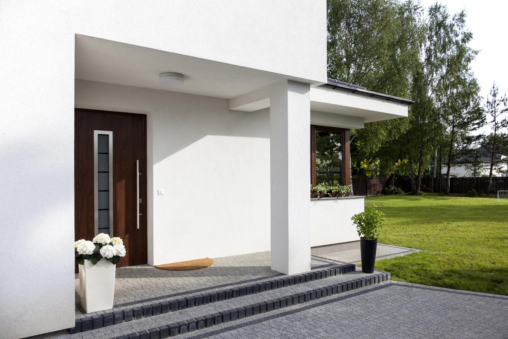 Drzwi wejściowe - dom piętrowy