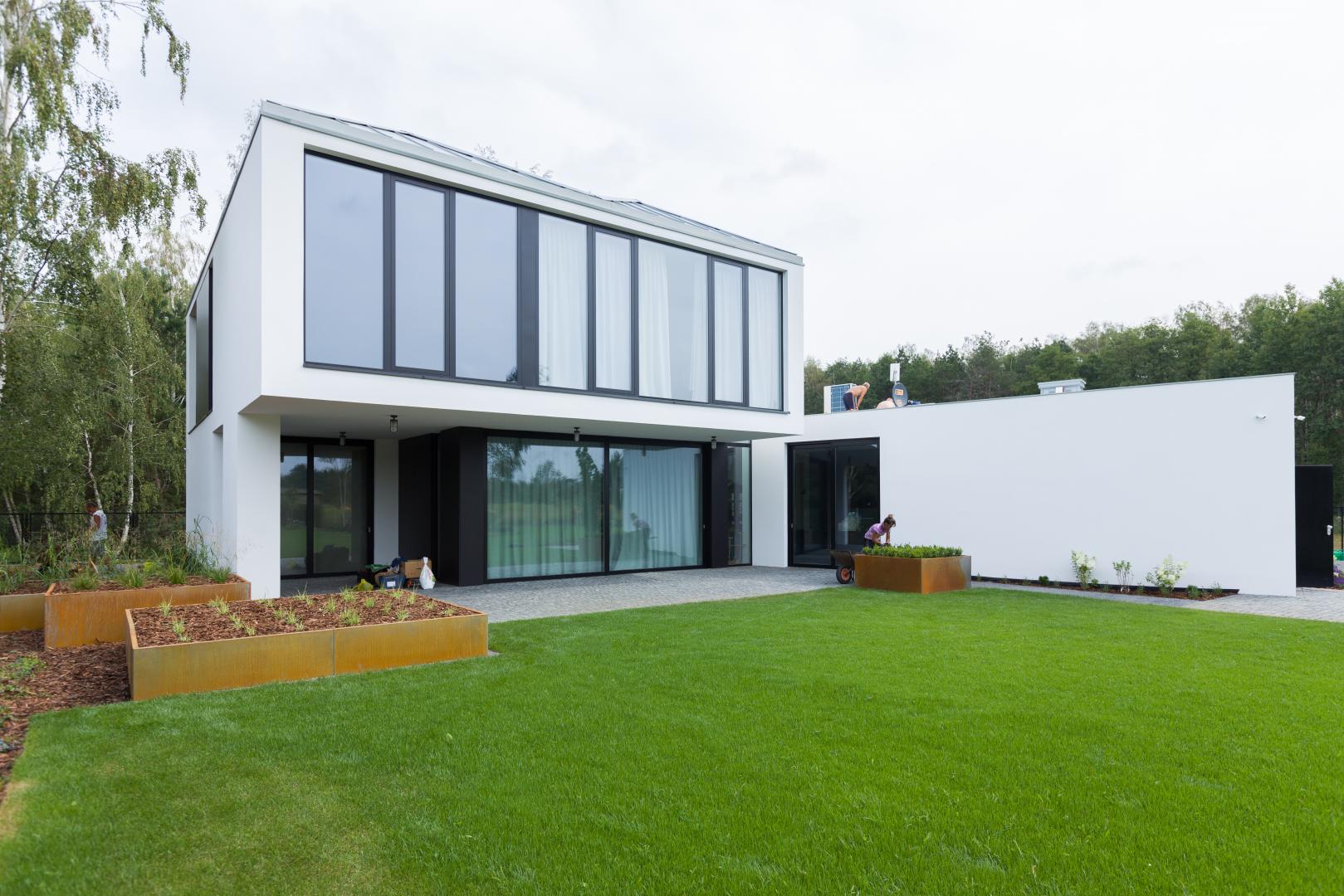 Dom nowoczesny - budowa z New-House