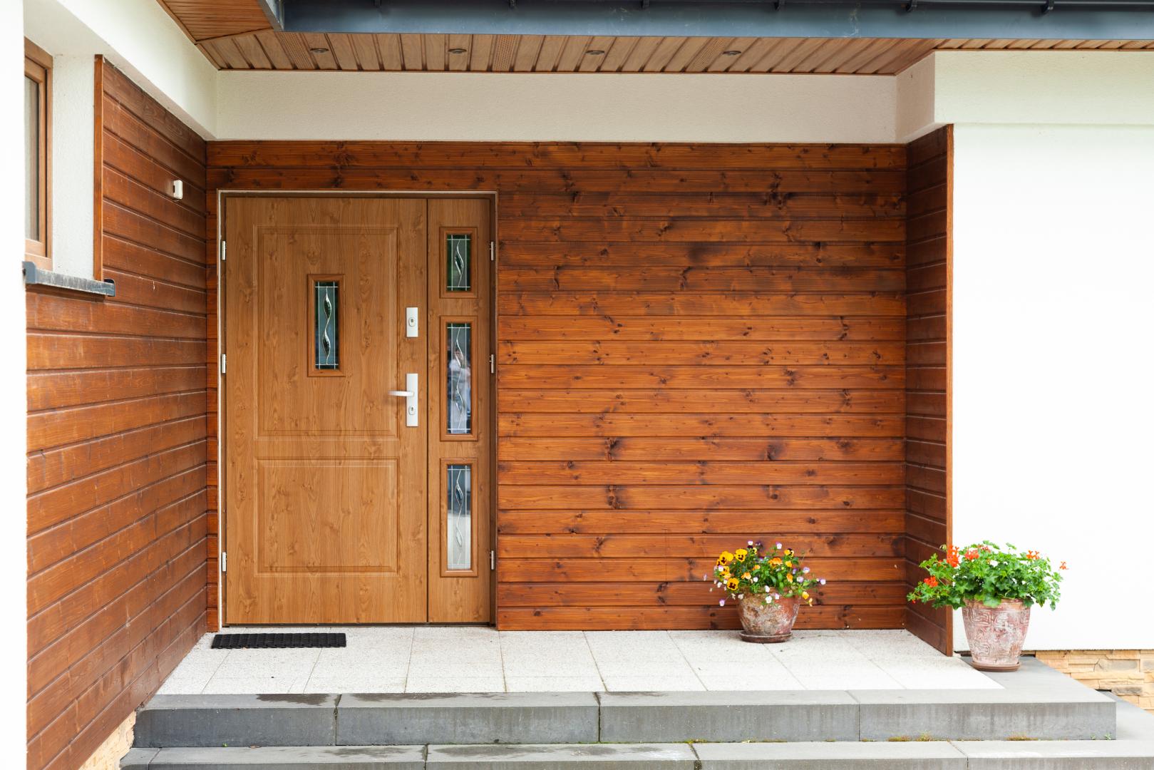 Wejście - dom parterowy