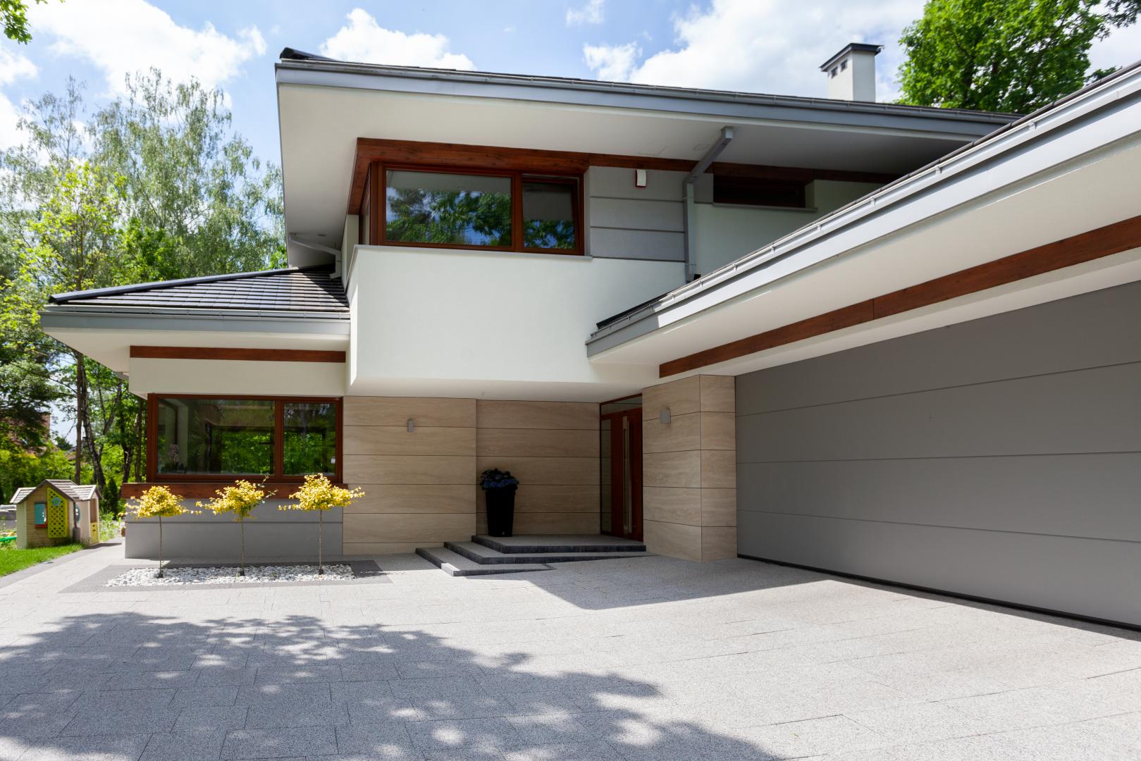 Front - projekt Dom z widokiem wariant C