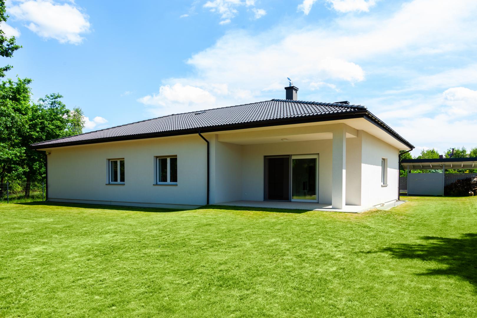 Dom parterowy - budowa